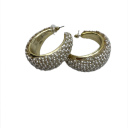 orecchino con perle glam